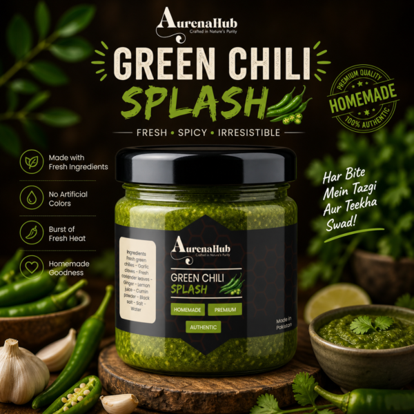 Green Chili Splash 500G – aurenahub.com